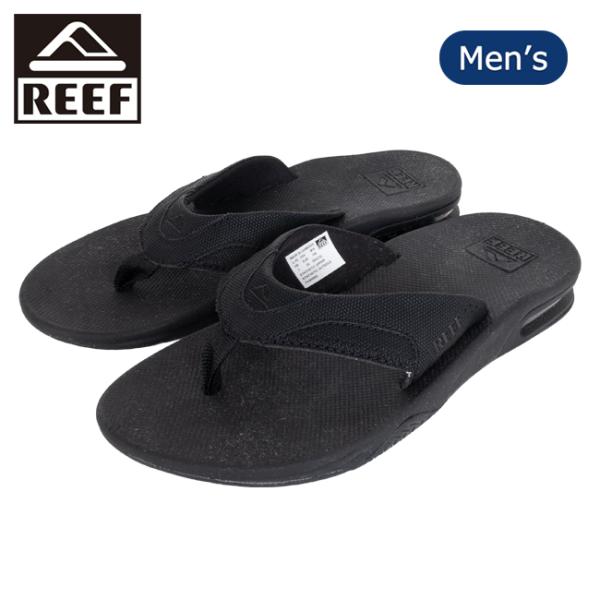 REEF リーフ FANNING ファニング BLK RF002026ALB 【 メンズ ビーサン ...