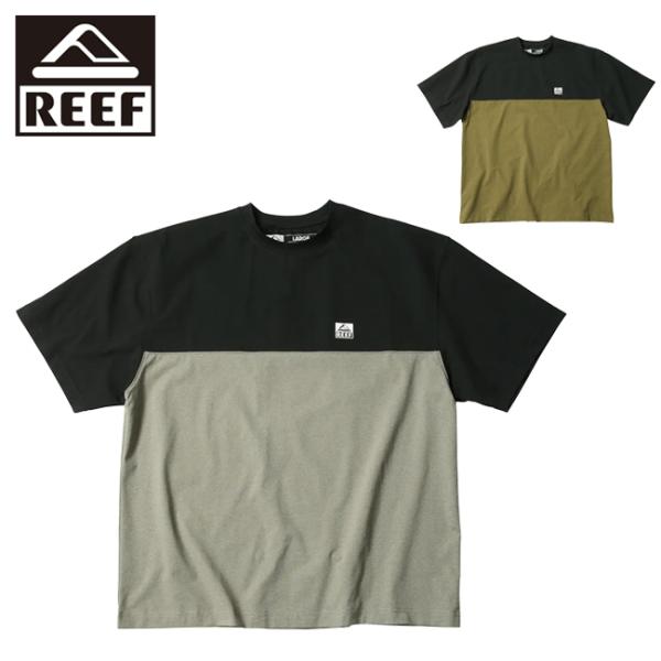 REEF リーフ BICOLOR RASH S/S TEE バイカラーラッシュショートスリーブティー...