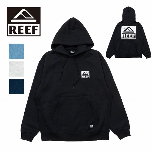 REEF リーフ SQUARE LOGO HOODIE スクエアロゴフーディー RFPKM2301 ...
