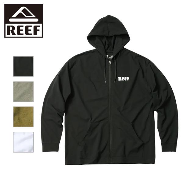 REEF リーフ HERITAGE LOGO RASH FRONT ZIP HOODIE ヘリテージ...