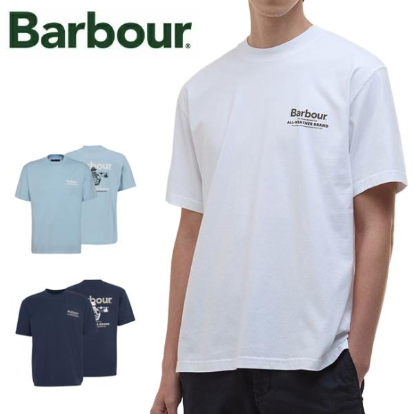 Barbour バブアー Outdoors Graphic os Fit T-Shirt アウトドア...