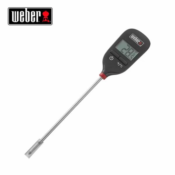 Weber ウェーバー すぐに測れる温度計 6750 【 調理 料理 サーモメーター BBQ キャン...