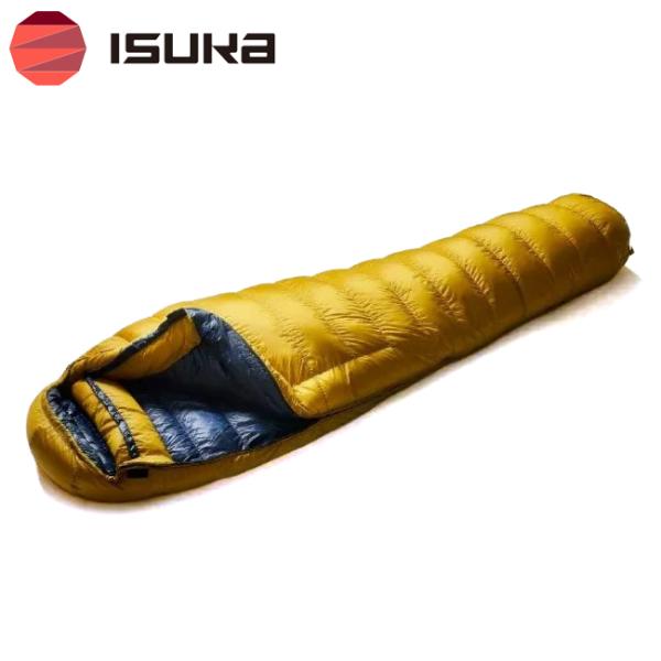 ISUKA イスカ エアプラス 450 【 寝袋 シュラフ 羽毛 ダウン マミー型 軽量 コンパクト...