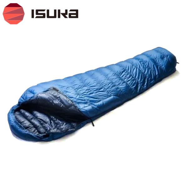 ISUKA イスカ エアプラス 280 【 寝袋 シュラフ 羽毛 ダウン マミー型 軽量 車中泊 登...