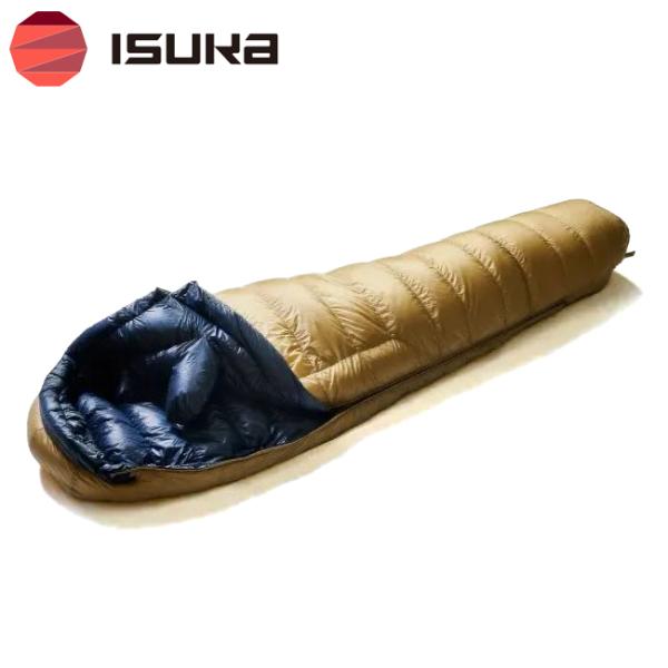 ISUKA イスカ エアプラス 630 【 寝袋 シュラフ 羽毛 ダウン マミー型 車中泊 登山 防...