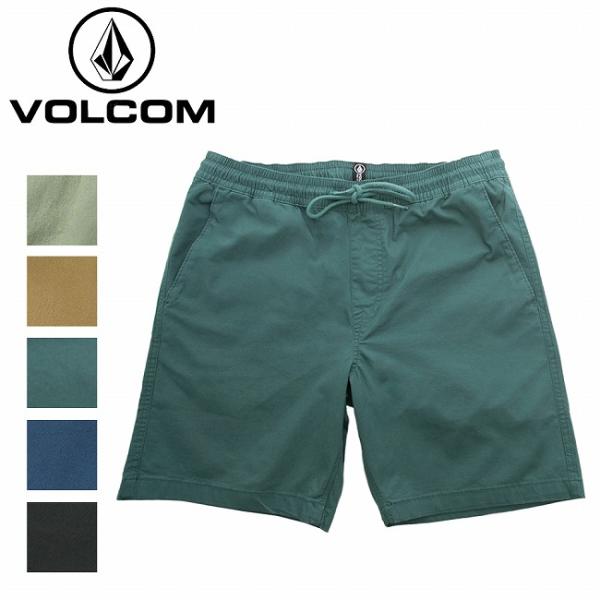 VOLCOM ボルコム Road Trip Elastic Waist Stretch Shorts...