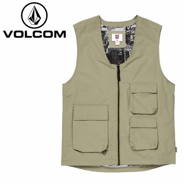 VOLCOM ボルコム Tokyo True Nylon Vest トウキョウトゥルーナイロンベスト...