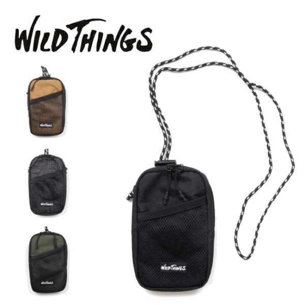 WILDTHINGS ワイルドシングス SHOULDER POUCH ショルダーポーチ WT-380...
