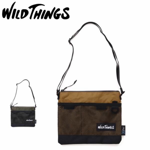 WILDTHINGS ワイルドシングス サコッシュ WT-380-1072 【 カバン 肩掛け 斜め...