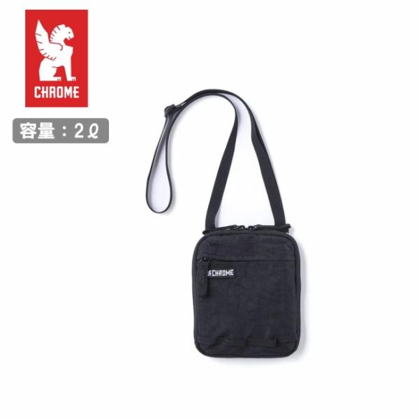 CHROME クローム Pac Pouch 2L パックポーチ2L Black Crinkle BJ...