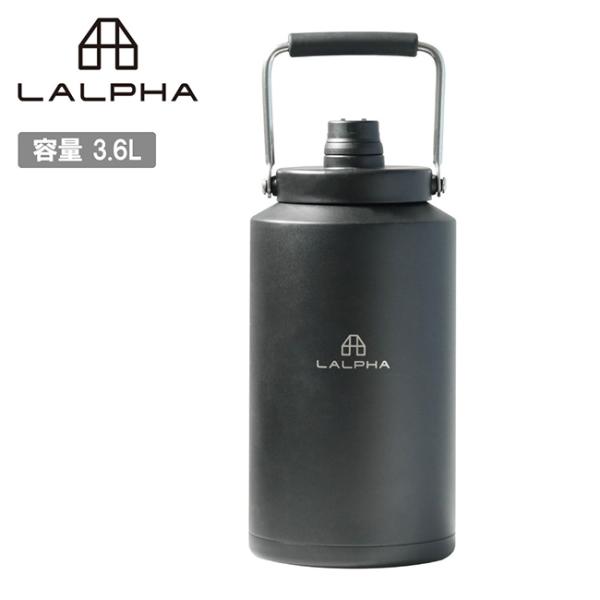 LALPHA ラルファ 真空キャンプジャグ3.6 CK-360BK 【 水筒 魔法びん 保冷 大容量...
