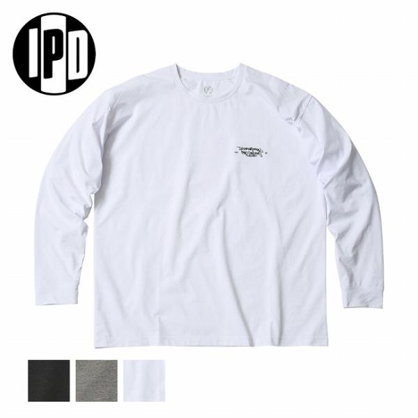 IPD アイピーディー CURSIVE LOGO RASH LS カーシヴロゴラッシュロングスリーブ...