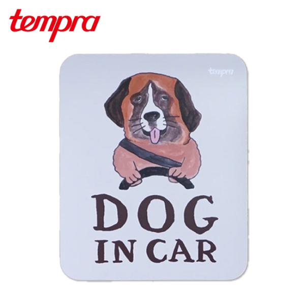 tempra テンプラ DOG IN CAR ドッグインカー ステッカー Ver.1 DOG IN ...