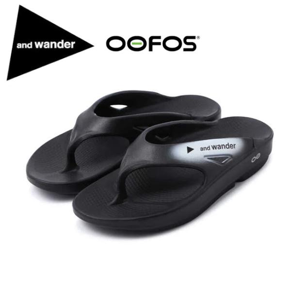 and wander アンドワンダー OOFOS original×and wander recov...