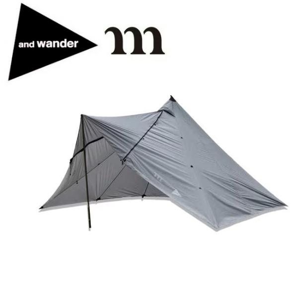 and wander×muraco アンドワンダー×ムラコ HERON 1POLE TENT SHE...