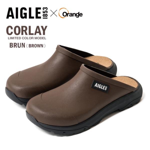 AIGLE エーグル 別注 CORLAY ORANGE コーレイオレンジ ZZHND11 【サンダル...