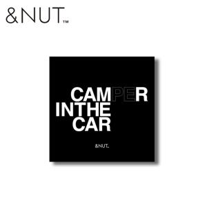 &NUT アンドナット CAMPER IN THE CAR sticker キャンパーインザカーステッカー 【シール/カスタム/キャンプ/アウトドア】【メール便・代引不可】｜highball