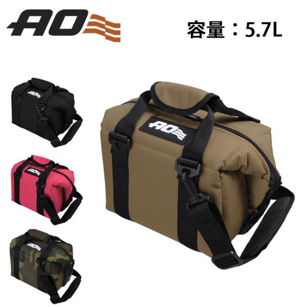 AO Coolers エーオークーラーズ 6パックキャンバスソフトクーラー AO6BK/AO6RD/...