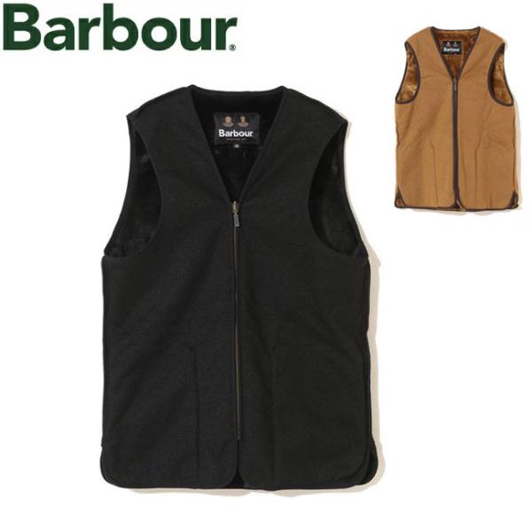 Barbour バブアー SL FRONT ZIP FUR LINER VEST スリムフィットフロ...