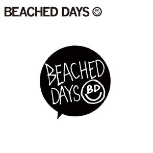 BEACHED DAYS ビーチドデイズ BD Baloon Sticker バルーンステッカー 【シール/カスタム/ロゴ/アウトドア】【メール便・代引不可】｜highball