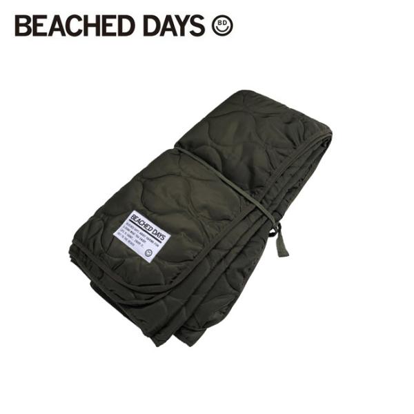 BEACHED DAYS ビーチドデイズ Military Quilting Blanket ミリタ...