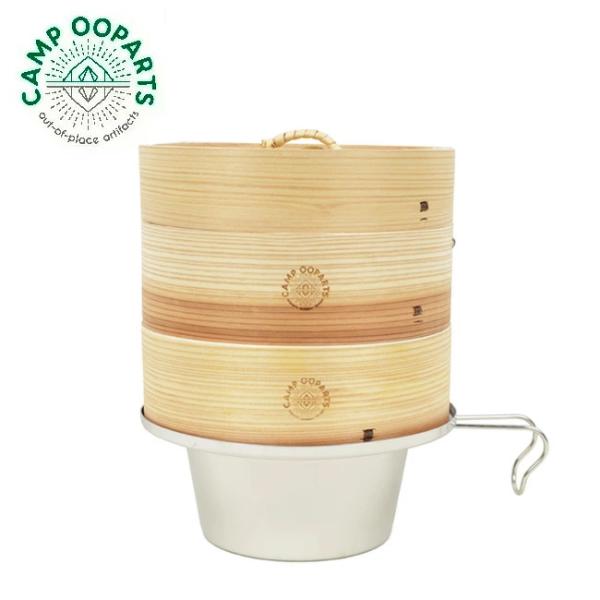 CAMP OOPARTS キャンプオーパーツ 「蒸しぇら」15cm蒸シェラカッププレート＆15cm中...