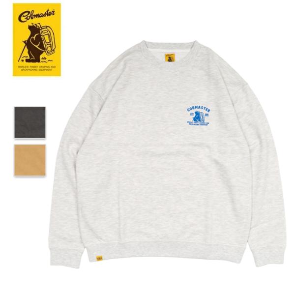 COBMASTER コブマスター 裏毛 ピグメント ロゴ刺繍 427506 【 プルオーバー スウェ...