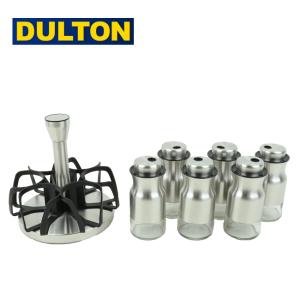 DULTON ダルトン CURVED SPICE JAR SET OF 6 カーブドスパイスジャー6個セット K20-0126/6 【容器/調味料/料理/キッチン/アウトドア】｜highball