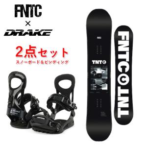 2024 FNTC エフエヌティーシー TNT C + DRAKE ドレイク KING スノーボード＋ビンディング 2点セット 日本正規品 初心者 グラトリ バインディング 板｜highball