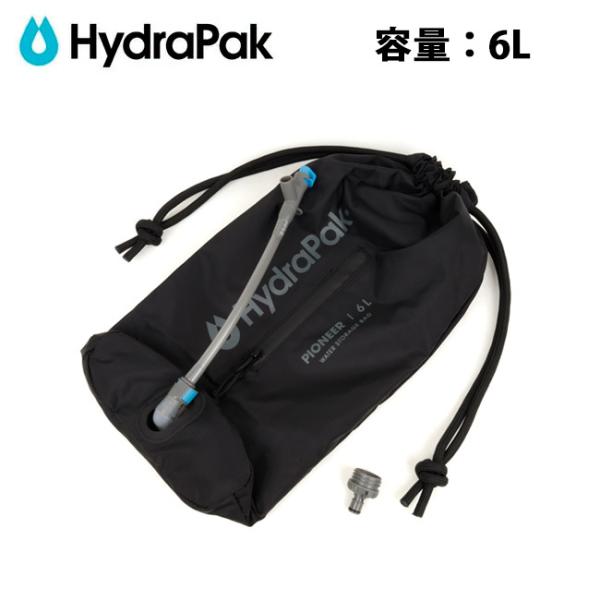 HydraPak ハイドラパック パイオニア 6L ブラック AP001 【ウォーターストレージ/コ...