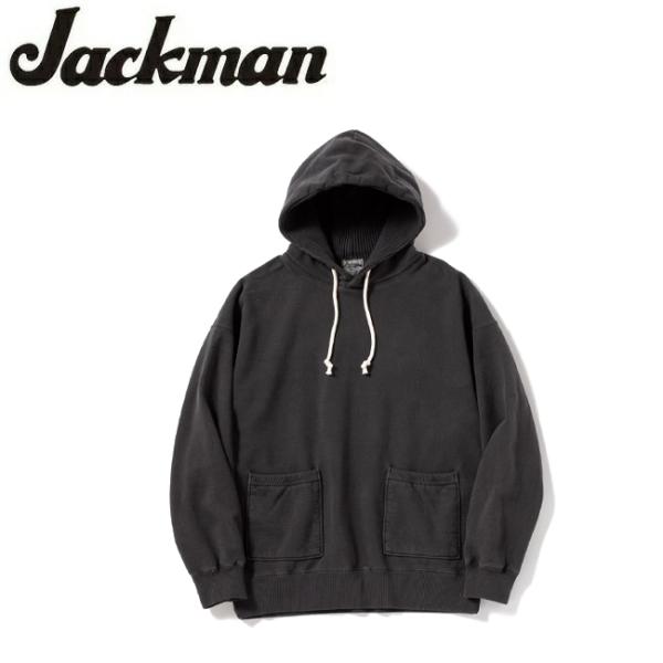 Jackman ジャックマン Faded Sweat Parka フェードスウェットパーカ JM73...