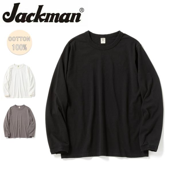 Jackman ジャックマン Lead-Off LS T-Shirt リードオフロングスリーブTシャ...