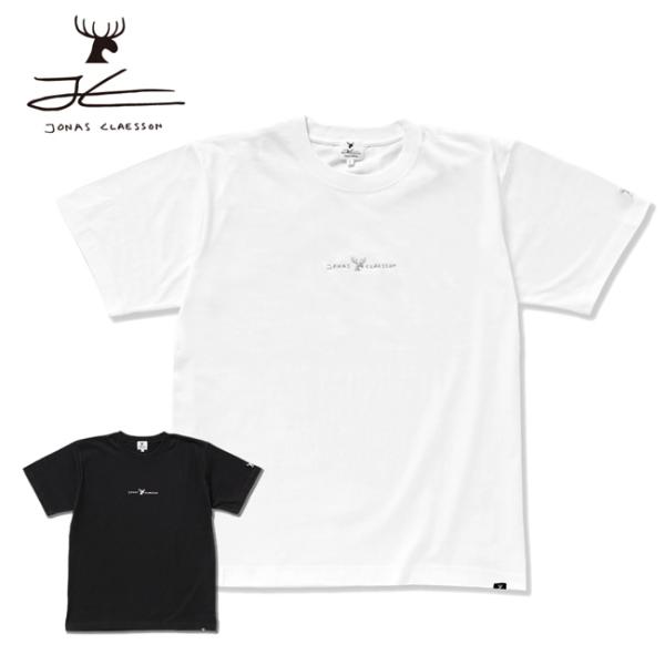 JONAS CLAESSON ジョナスクレアッソン 十牛図 JONASロゴ 刺繍Tシャツ 【半袖/ト...