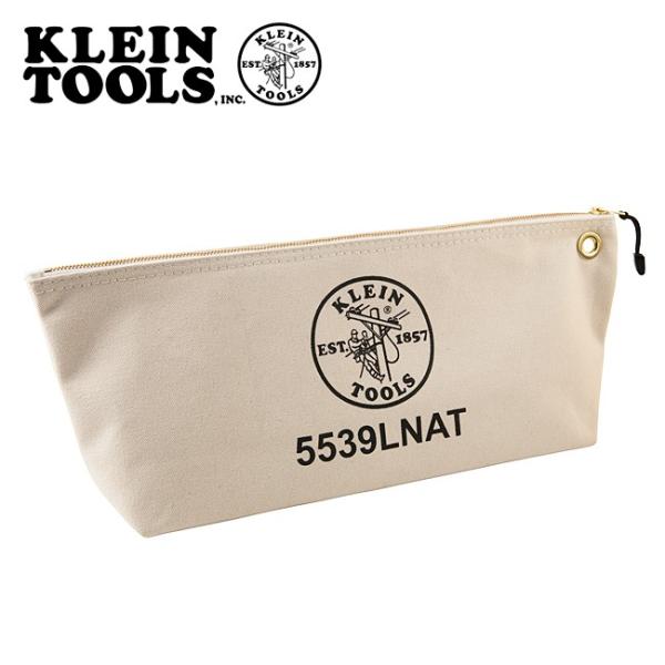 KLEIN TOOLS クラインツールズ Canvas Bag with Zipper Large ...