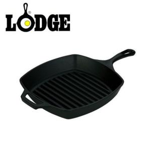 LODGE ロッジ スクエアグリルパン 10-1／2インチ L8SGP3 19240035 【アウトドア/キャンプ/BBQ】｜highball