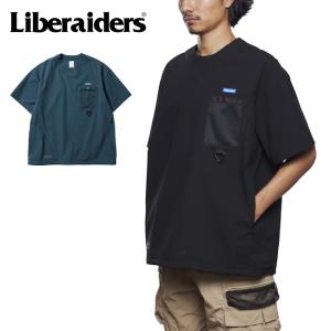 Liberaiders リベレイダース 4WAY STRETCH POCKET TEE 4ウェイストレッチポケットティー 706022401 【 Tシャツ 半袖 アウトドア 】｜highball