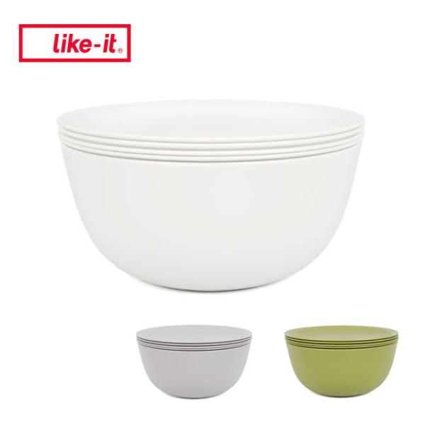 like-it ライクイット 米とぎにも使えるザルとボウル(6点セット) LBK-10 【キャンプ/...