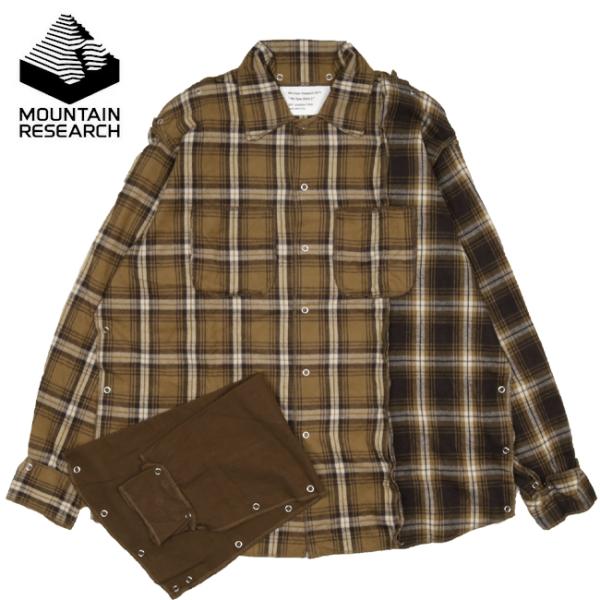 Mountain Research マウンテンリサーチ No Sew Shirt2 ノーソウシャツ ...