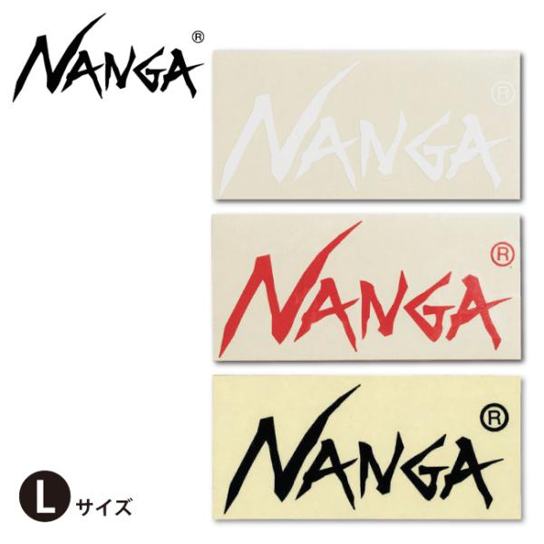 NANGA ナンガ CUTTING STICKER L カッティングステッカー 【シール/カスタム/...