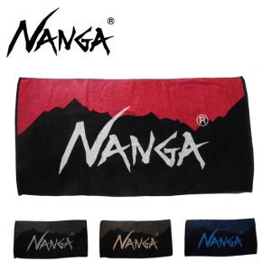 NANGA ナンガ NANGA LOGO BATH TOWEL ナンガロゴバスタオル 【今治タオル/川遊び/ビーチ/アウトドア】｜highball