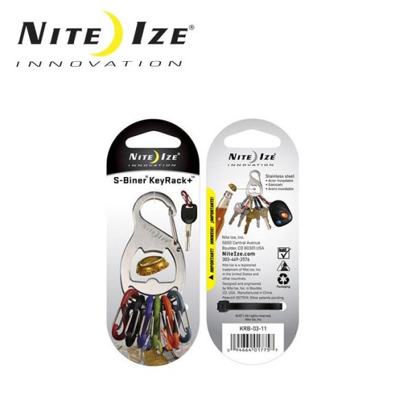 NITE-IZE ナイトアイズ キーラックプラス ステンレス KRB-03-11 【 日本正規品 雑...