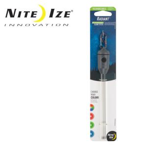 NITE-IZE ナイトアイズ RADIANT RECHARGEABLE LED GLOW STICK WITH DISC-O SELECT NI59116/RGSR-07S-R3 【充電式マーカー/ライト】【メール便・代引不可】｜highball