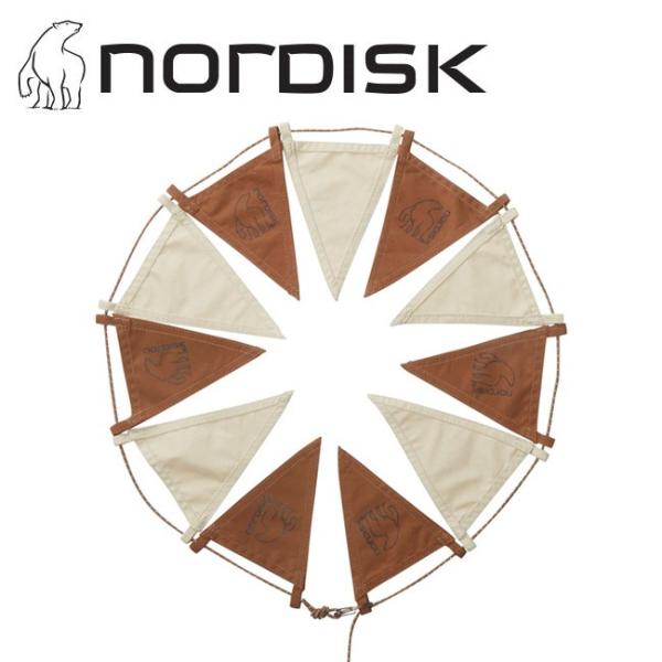 NORDISK ノルディスク Flag Lines (2 Pieces) Chocolate 148...