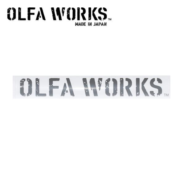 OLFA WORKS オルファワークス OWステッカー01 OW-ST01 【アウトドア/シール/雑...