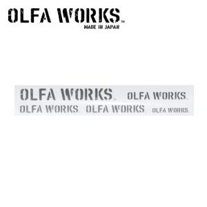 OLFA WORKS オルファワークス OWステッカー02 OW-ST02 【アウトドア/シール/雑貨】【メール便・代引不可】｜highball