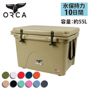 ORCA オルカ  クーラーボックス 58 Quart 【ZAKK】大型 クーラーBOX バーベキュー アウトドア 保冷 ピクニック 海水浴｜highball