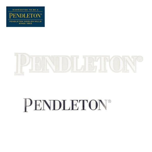 PENDLETON ペンドルトン DIE CUT LOGO STICKER L ダイカットロゴステッ...