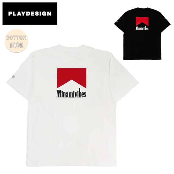 PLAYDESIGN プレイデザイン P01 MINABORO TEE 24SS0MNBR 【 Tシ...