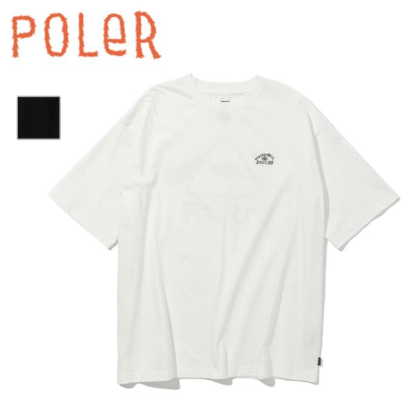 POLeR ポーラー PSYCHEDELIC RELAX FIT TEE サイケデリックリラックスフ...