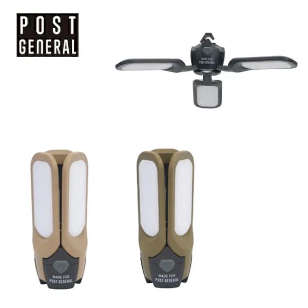 POST GENERAL ポストジェネラル TRI-PANEL SOLAR CHARGED LED ...